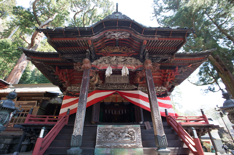 榛名神社の本殿
