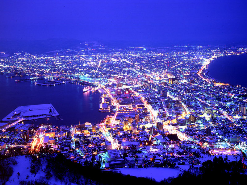 函館山からの夜景（冬）