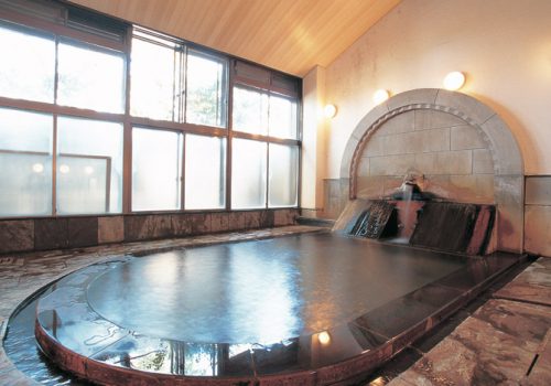 伊香保温泉石段の湯の浴室