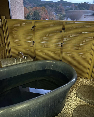 松乃湯の露天風呂