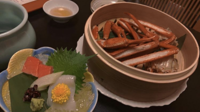 日本料理 松江 和らくのカニ料理