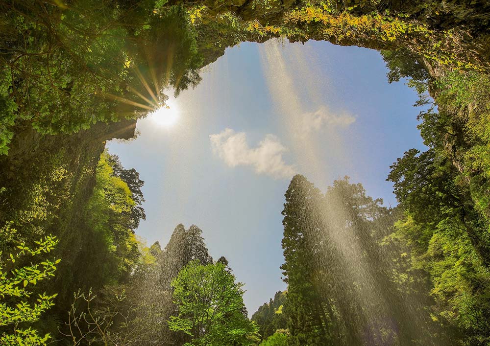 日本の滝百選 壇鏡の滝
