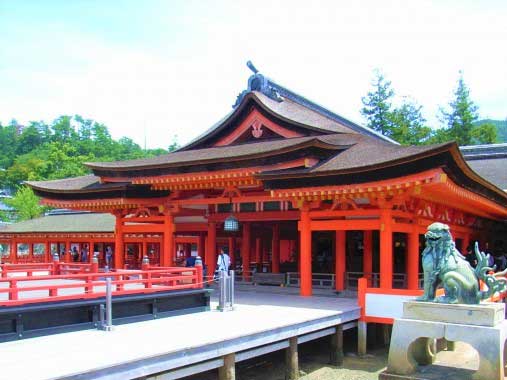 厳島神社 拝殿